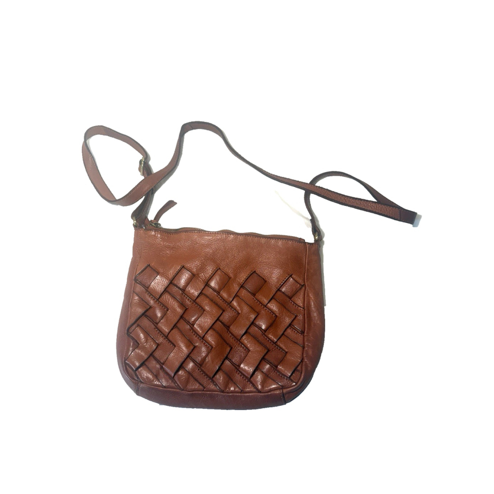 Marta Ponti Woven Leather Crossbody
